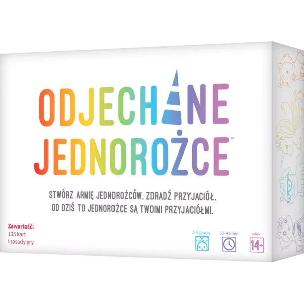 Odjechane Jednorożce podełko przód