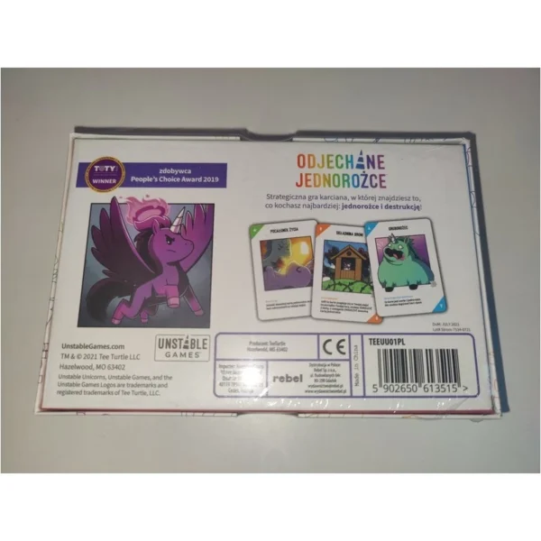 Odjechane Jednorożce Zdjęcie produktu tył