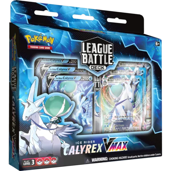Pokémon TCG: Ice Rider Calyrex VMAX z lewej