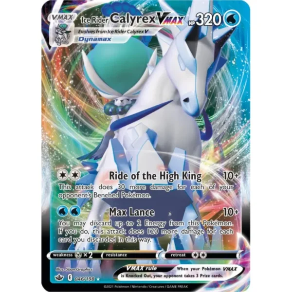 Karta Vmax z League Battle Deck Ice Rider