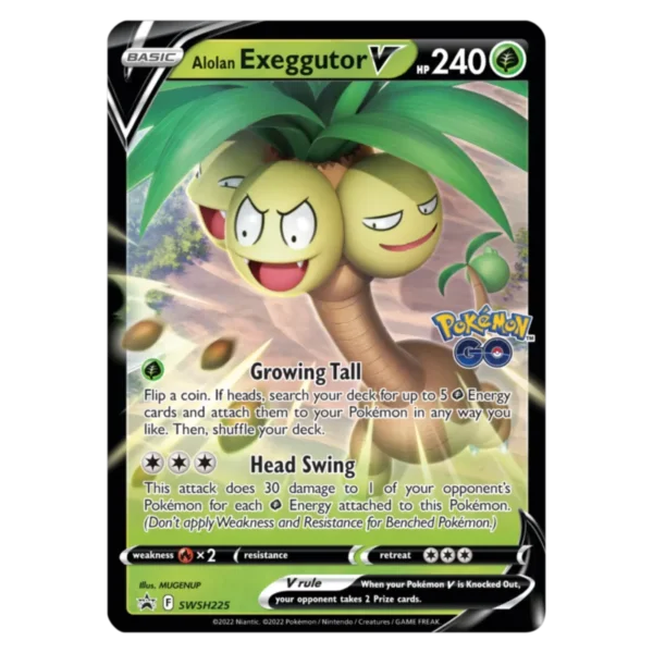 Pokémon TCG: Pokémon Go Alolan Exeggutor V SWSH225