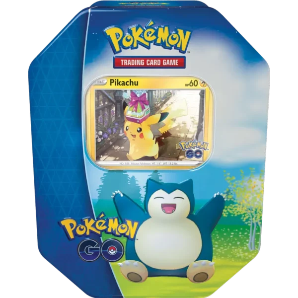 Pokemon TCG Pokemon Go Tins Snorlax