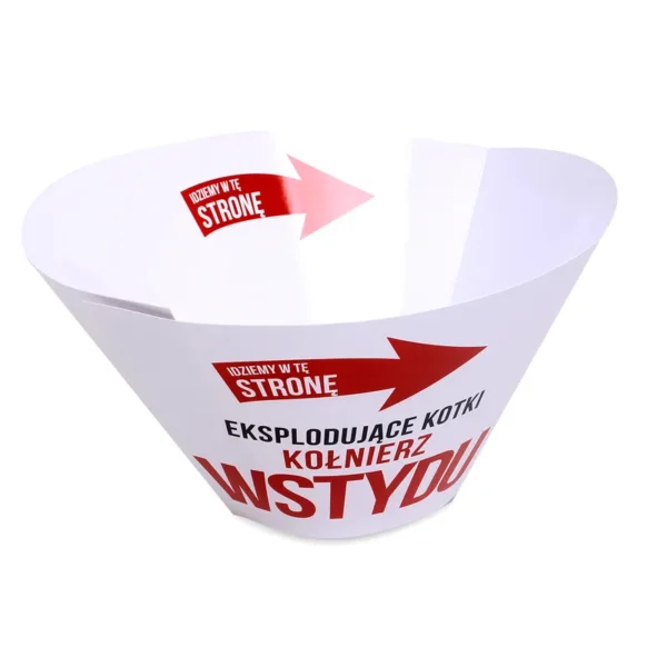 Eksplodując Kotki Implodujące Kotki Kołnierz wstygu złożony