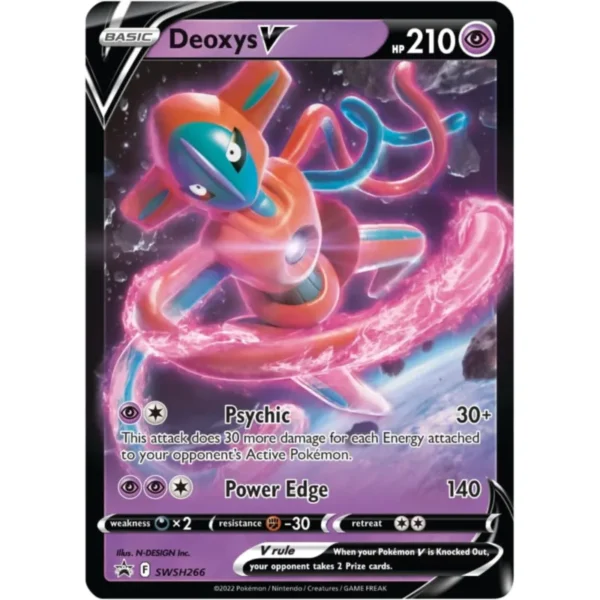 Karta promo Deoxys V SWSH266