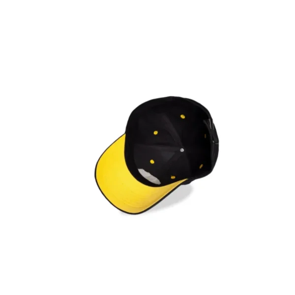 Czapka z daszkiem Pikachu czarna wewnętrzna część.