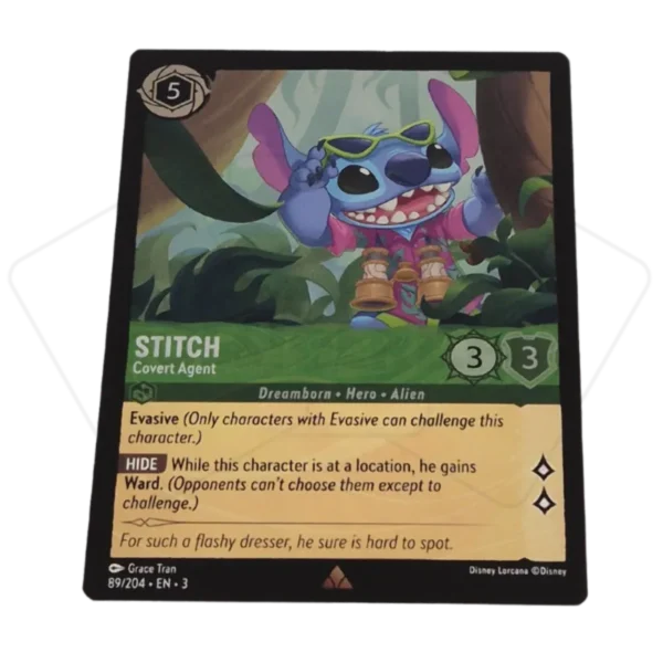 Zdjęcie karty Stitch "Covert Agent".