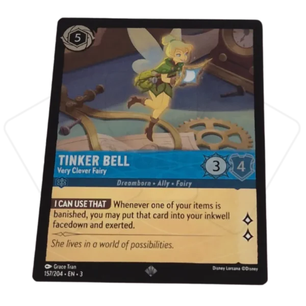 Zdjęcie karty Tinker Bell "Very Clever Fairy".