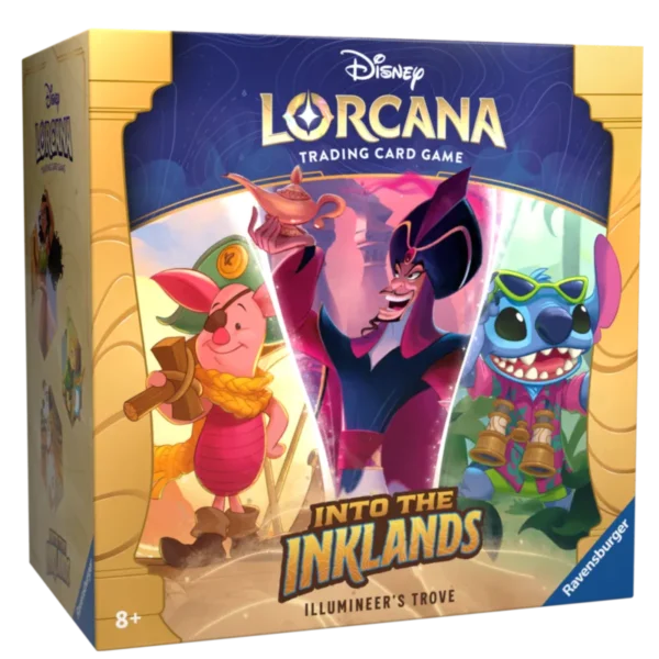 Zestaw Disney Lorcana Into The Inklands Trove Pack przód