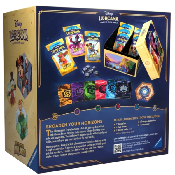 Zestaw Disney Lorcana Into The Inklands Trove Pack tył