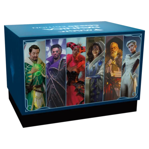 MTG Murder at Karlov Manor Cluedo edition pudelko od lewej