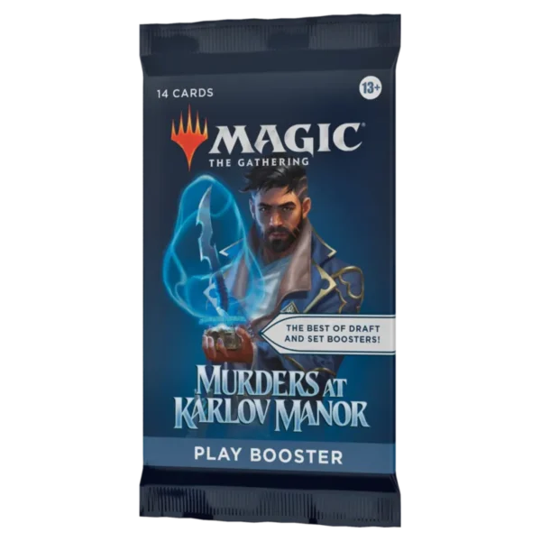 MTG Murder at Karlov Manor play booster od prawej
