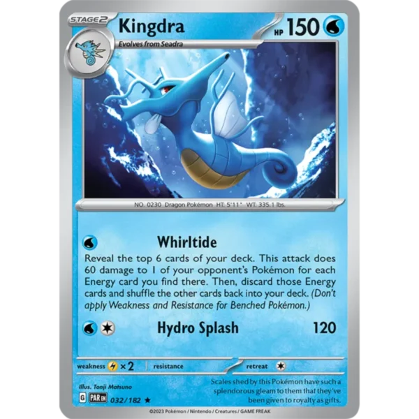 Karta Kingdra PAR EN 032/182
