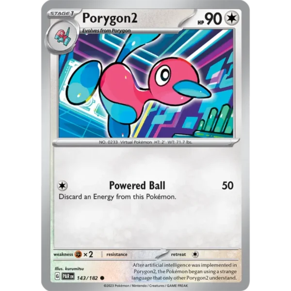 Karta Porygon2 PAR EN 143/182
