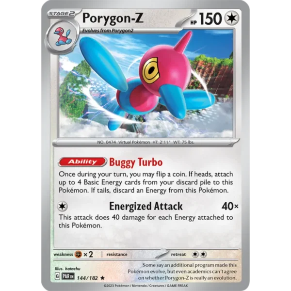Karta Porygon-Z PAR EN 144/182