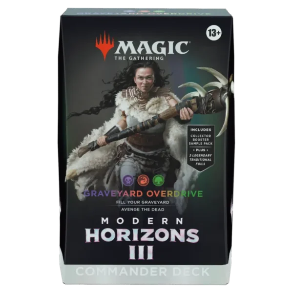 MTG Modern Horizon III Commander deck Graveyard Overdrive