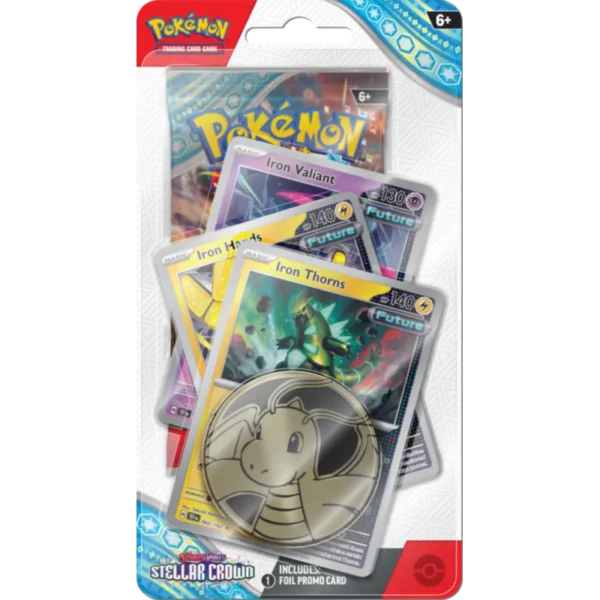 Pokemon TCG Premium Blister Scarlet & Violet Stellar Crown Iron Thorns