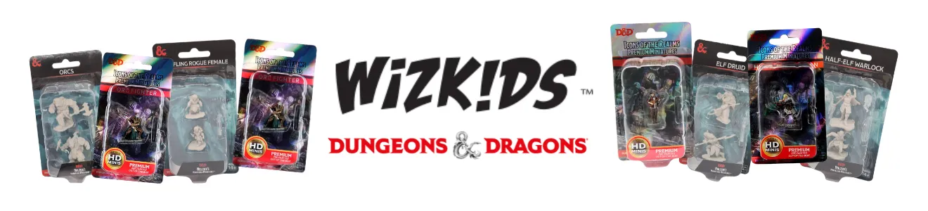 Figurki DND od WizKids