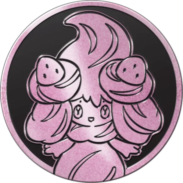 Pokemon TCG Hoilday Calendar moneta do gry Alcremie