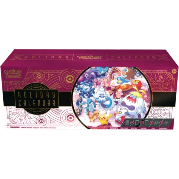 Pokemon TCG Hoilday Calendar pudelko przod