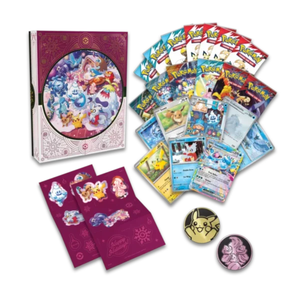 Pokemon TCG Hoilday Calendar zawartosc kalendarza