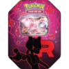 Team Rocket Tin Mewtwo z przodu
