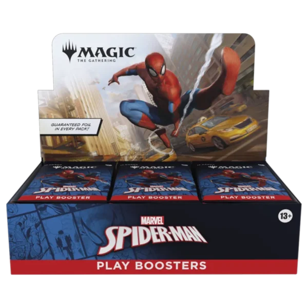 MTG Marvels Spider Man Play booster Box przod